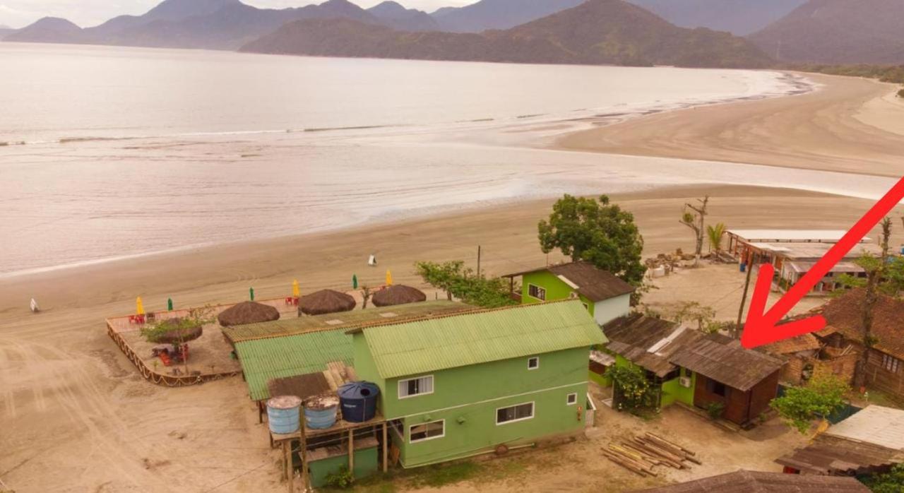 TF03) Chalé pé na areia, completo na praia do Estaleiro. Ubatuba Esterno foto