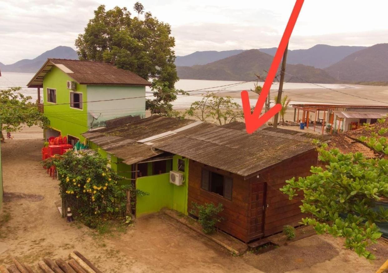 TF03) Chalé pé na areia, completo na praia do Estaleiro. Ubatuba Esterno foto